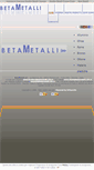 Mobile Screenshot of betametalli.com