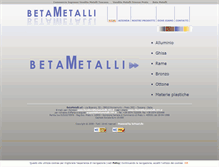 Tablet Screenshot of betametalli.com